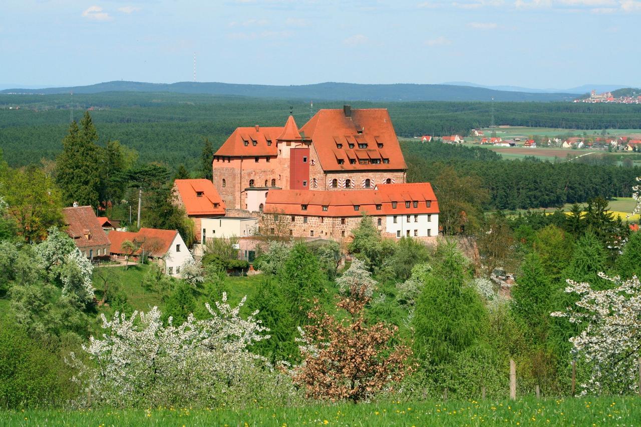 Cvjm Jugendherberge Burg Wernfels Шпальт Екстер'єр фото